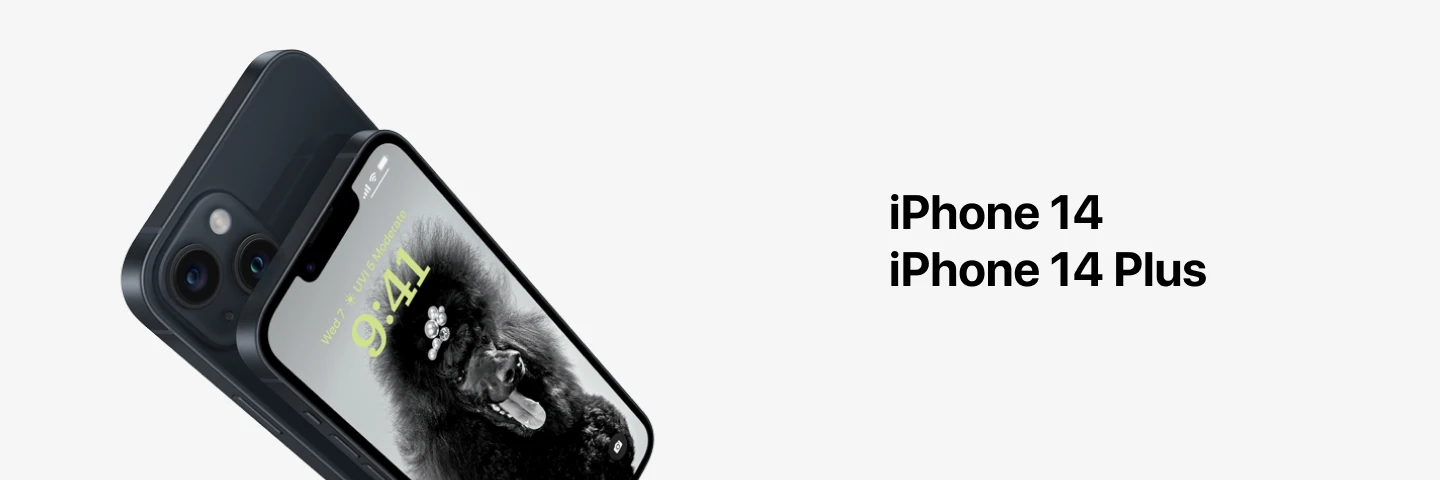 Смартфон Apple iPhone 14 128 ГБ, Dual: nano SIM + eSIM, Midnight, "тёмная ночь"